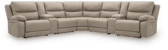 J&M Furniture - Ashley Furniture - Narwhal Place 7-Piece Reclining Sectional with Storage Consoles - 7-Piece Reclining Sectional with Storage Consoles - PC99201S34