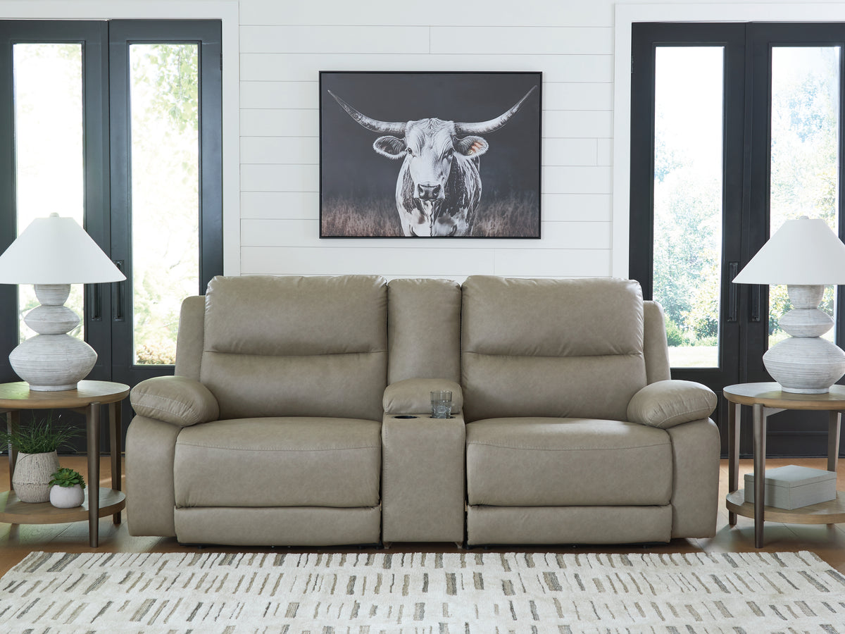 J&M Furniture - Ashley Furniture - Narwhal Place 3-Piece Power Reclining Sectional - 3-Piece Power Reclining Sectional / Pebble - PC99201S3