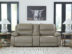 J&M Furniture - Ashley Furniture - Narwhal Place 3-Piece Power Reclining Sectional - 3-Piece Power Reclining Sectional / Pebble - PC99201S3