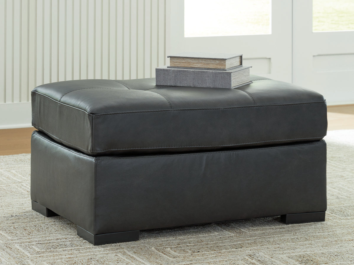 J&M Furniture - Ashley Furniture - Brindley Pier Oversized Accent Ottoman - Oversized Accent Ottoman / Fog - 9950308