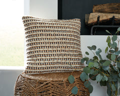 J&M Furniture - Ashley Furniture - Nealington Pillow (Set of 4) - Pillow (4/CS) / Brown/Black/White - A1000929
