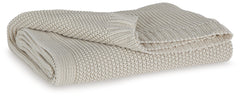 J&M Furniture - Ashley Furniture - Gayelery Throw (Set of 3) - Throw (3/CS) / Sand - A1001084