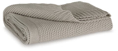J&M Furniture - Ashley Furniture - Gayelery Throw (Set of 3) - Throw (3/CS) / Gray - A1001085