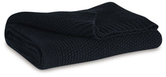 J&M Furniture - Ashley Furniture - Gayelery Throw (Set of 3) - Throw (3/CS) / Black - A1001086