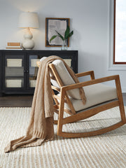 J&M Furniture - Ashley Furniture - Anawood Throw (Set of 3) - Throw (3/CS) / Gold - A1001099