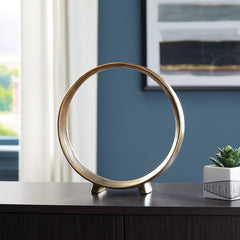 J&M Furniture - Ashley Furniture - Ryandale Sculpture (Set of 2) - Sculpture (2/CS) / Antique Brass Finish - A2000499