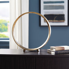 J&M Furniture - Ashley Furniture - Ryandale Sculpture (Set of 2) - Sculpture (2/CS) / Antique Brass Finish - A2000500