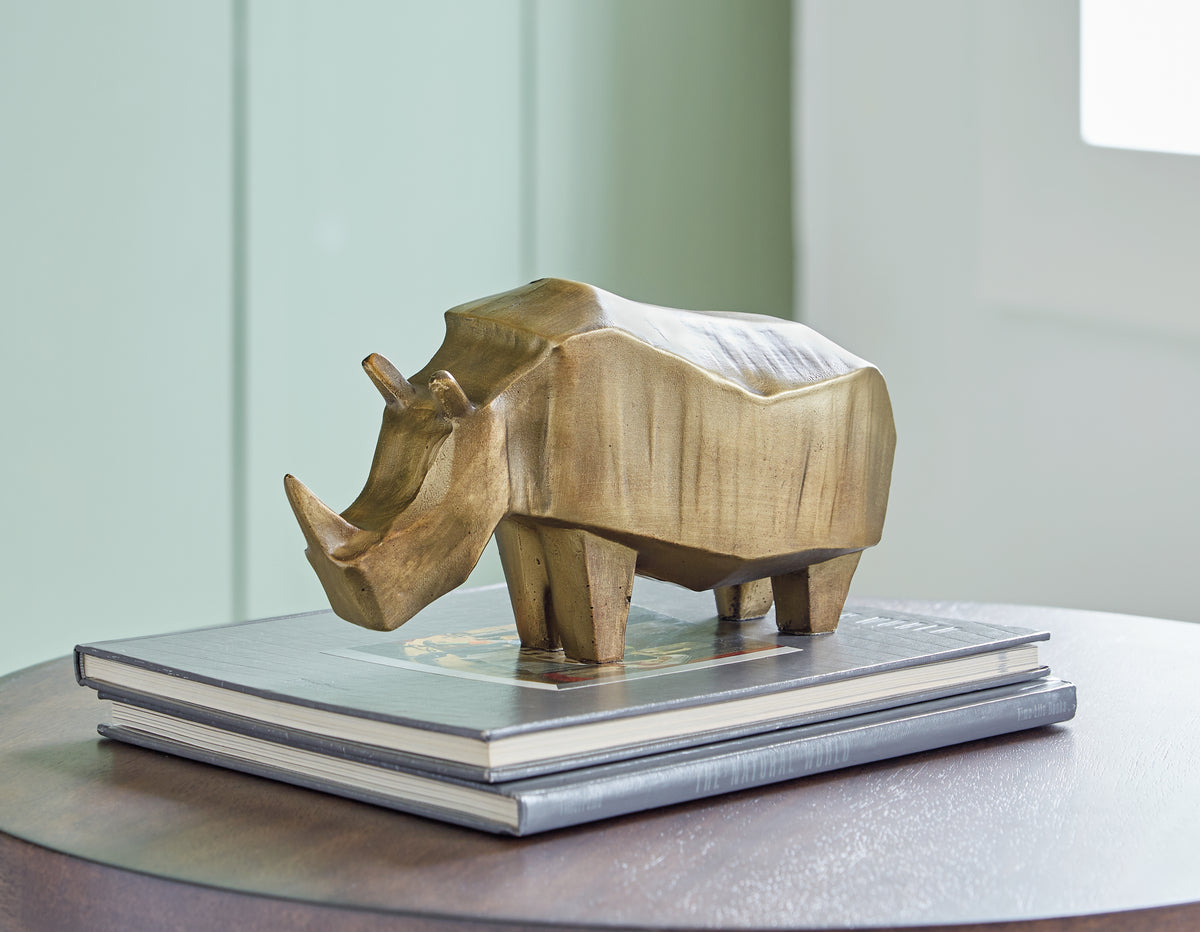 J&M Furniture - Ashley Furniture - Gentwell Sculpture - Sculpture / Antique Gold Finish - A2000665