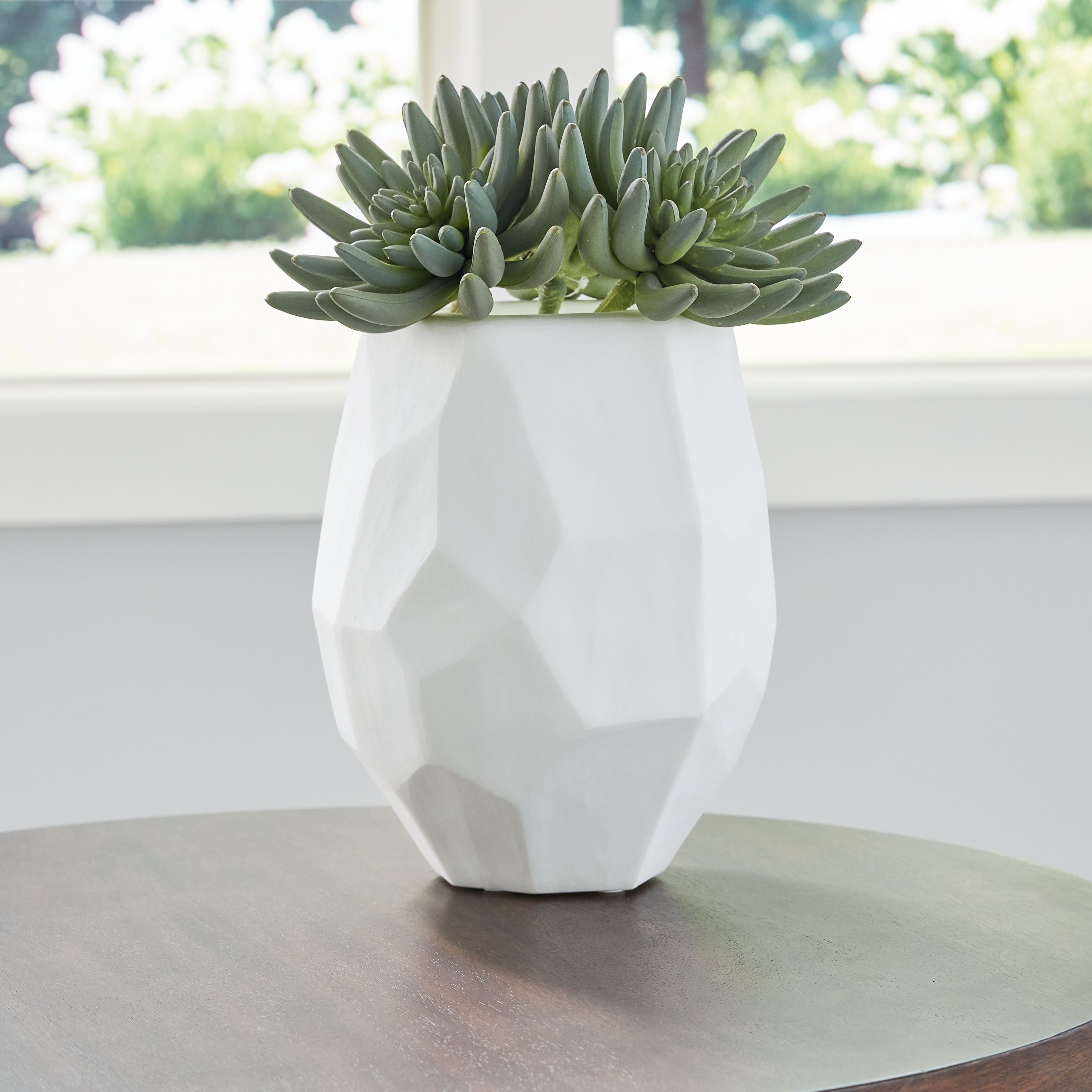 J&M Furniture - Ashley Furniture - Karenton Vase - Vase / White - A2000721