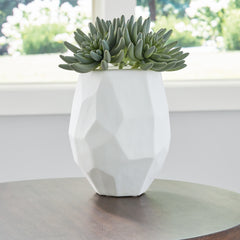 J&M Furniture - Ashley Furniture - Karenton Vase - Vase / White - A2000721