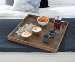 J&M Furniture - Ashley Furniture - Heddford Tray - Tray / Brown - A2000722