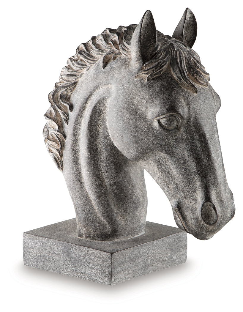 J&M Furniture - Ashley Furniture - Carnlow Sculpture - Sculpture / Antique Black - A2000772