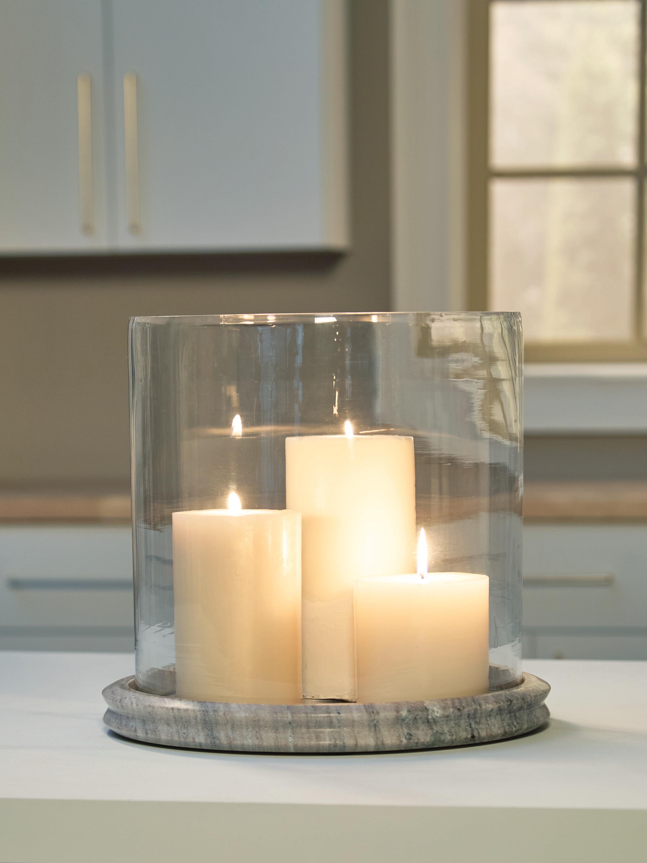 J&M Furniture - Ashley Furniture - Saskia Candle Holder - Candle Holder - A2000847