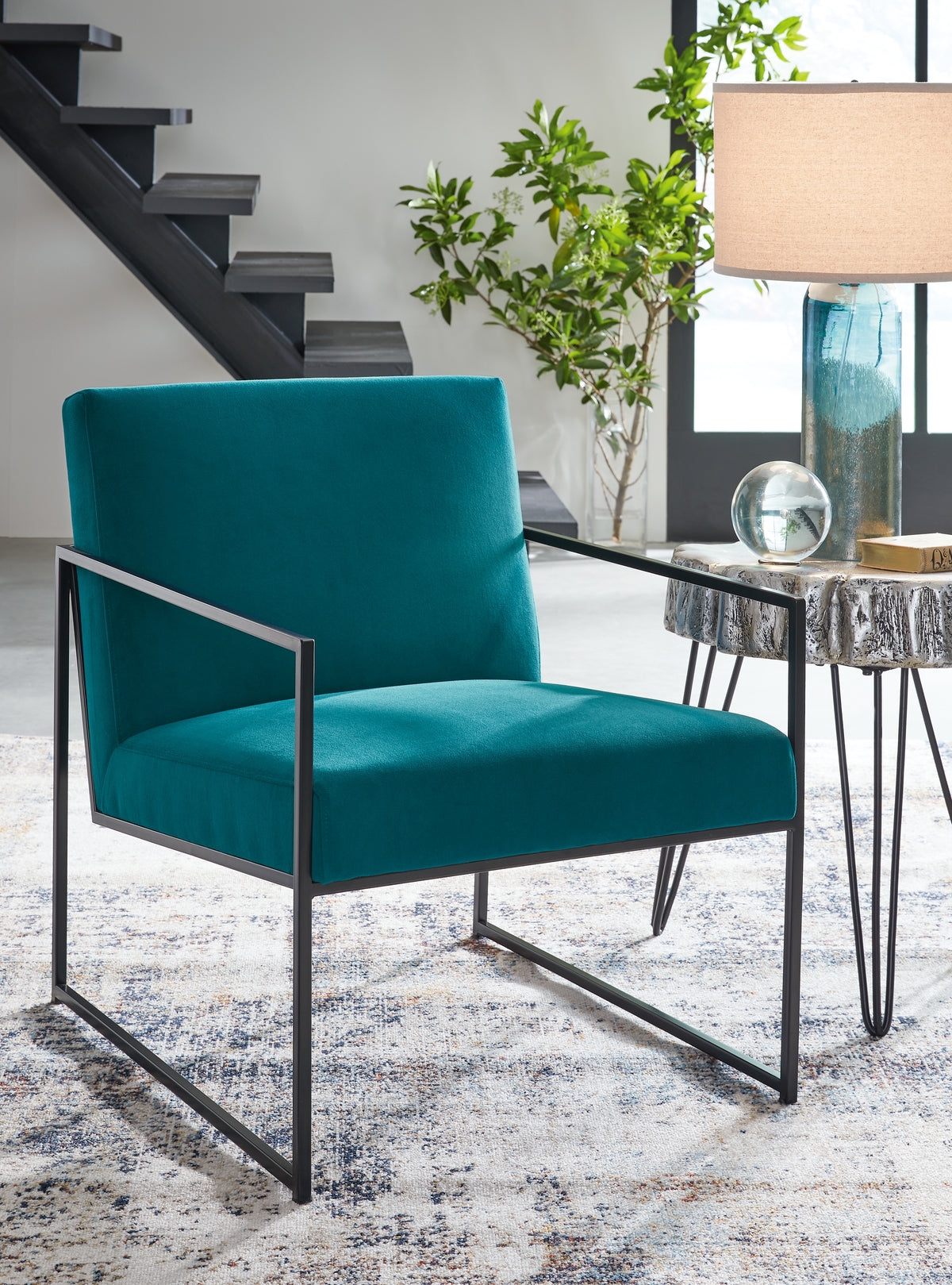 J&M Furniture - Ashley Furniture - Aniak Accent Chair - Accent Chair / Rainforest - A3000609