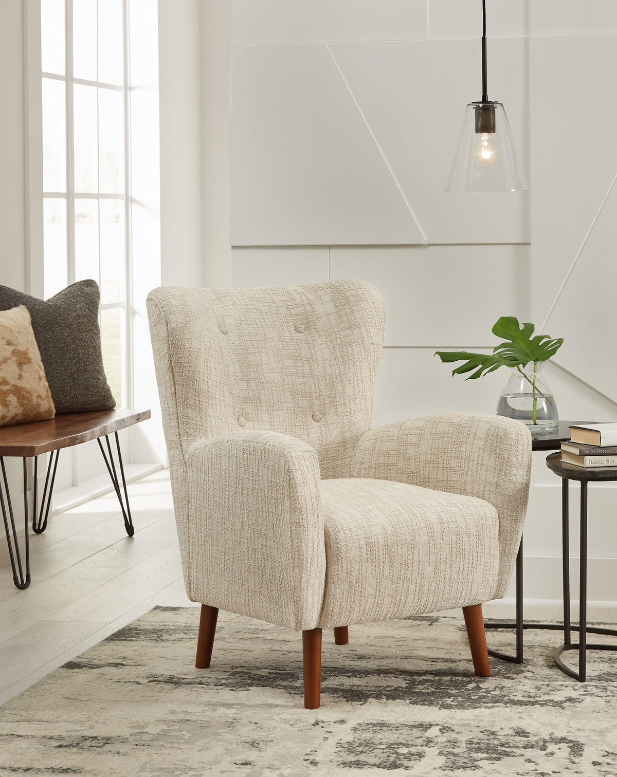 J&M Furniture - Ashley Furniture - Jemison Next-Gen Nuvella Accent Chair - Accent Chair / Dune - A3000638