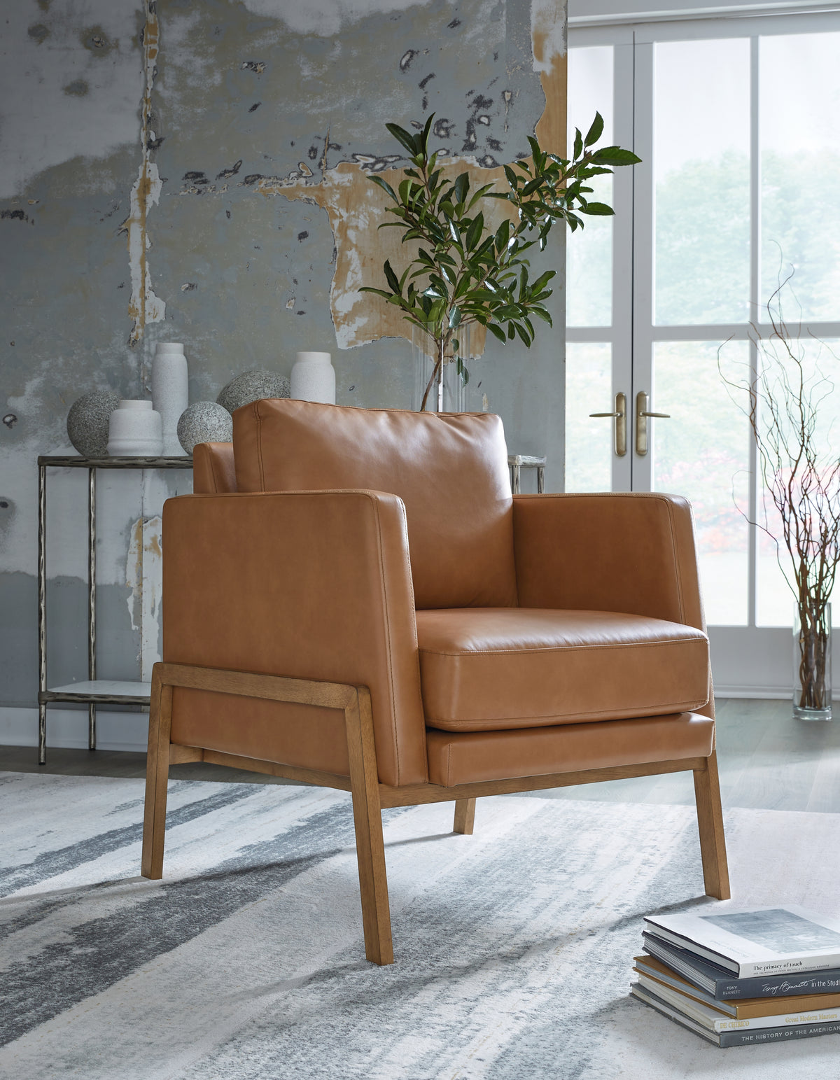 J&M Furniture - Ashley Furniture - Numund Accent Chair - Accent Chair / Caramel - A3000670