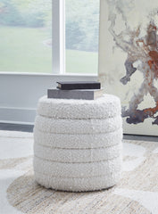 J&M Furniture - Ashley Furniture - Duntler Storage Ottoman - Storage Ottoman / Ivory - A3000678
