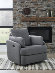 J&M Furniture - Ashley Furniture - Alainmont Next-Gen Nuvella Swivel Power Recliner - Swivel Power Recliner - A3000738