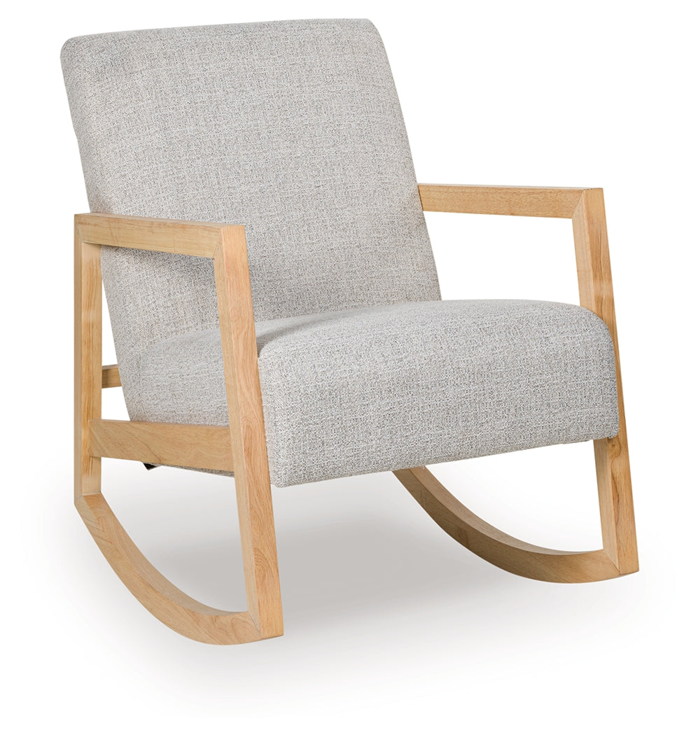 J&M Furniture - Ashley Furniture - Wychworth Accent Chair - Accent Chair / Gray/Natural - A3000745