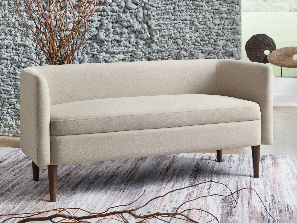 J&M Furniture - Ashley Furniture - Wainner Accent Bench - Accent Bench / Beige / 53"W x 22"D x 25"H - A3000756