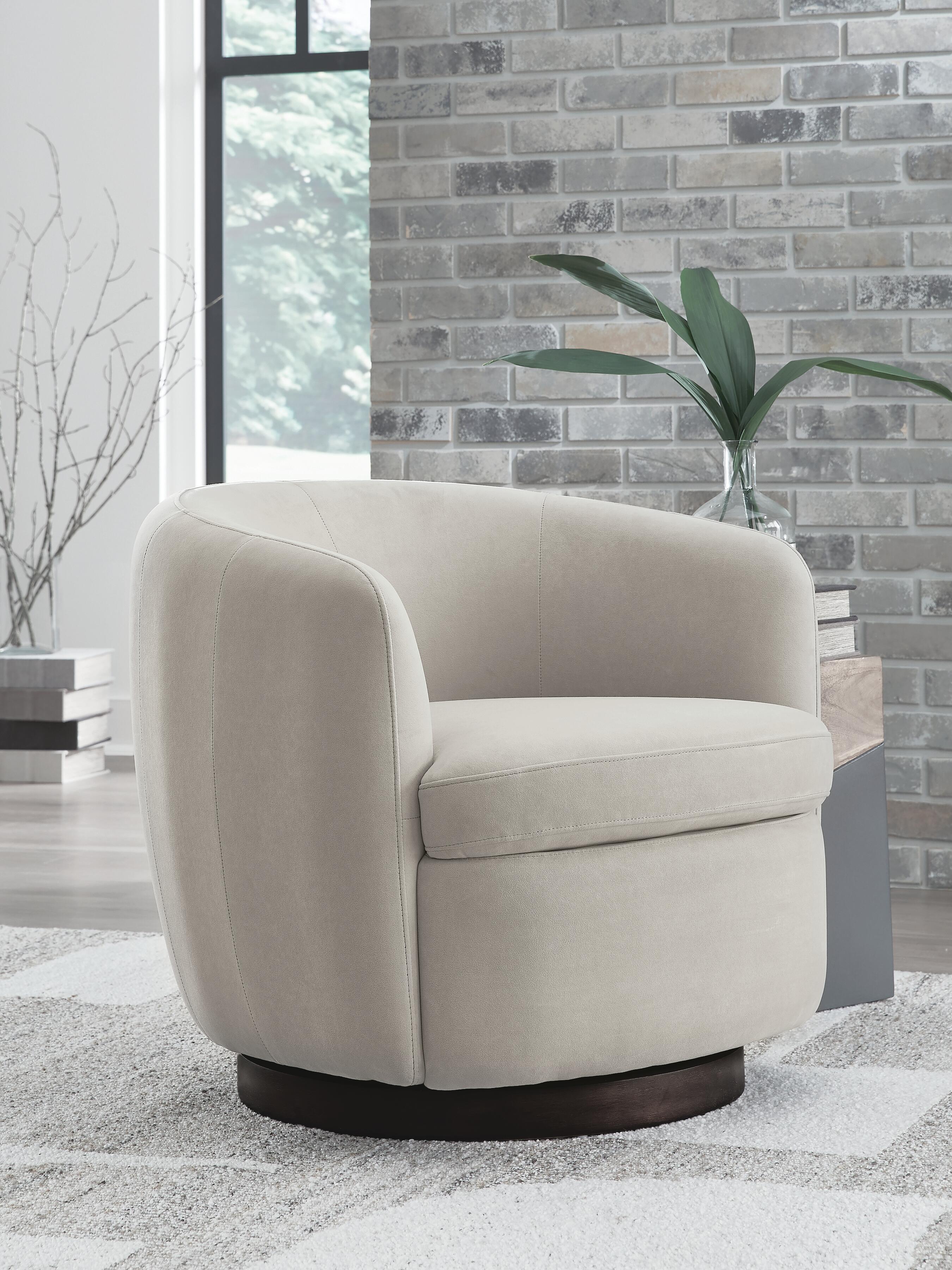 J&M Furniture - Ashley Furniture - Annbury Swivel Accent Chair - Swivel Accent Chair - A3000786