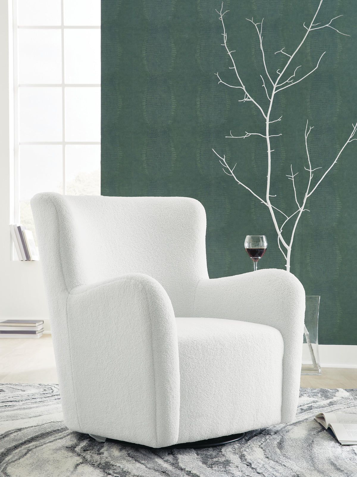 J&M Furniture - Ashley Furniture - Rowenburg Swivel Glider Accent Chair - Swivel Glider Accent Chair - A3000797