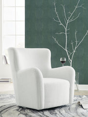Rowenburg Swivel Glider Accent Chair