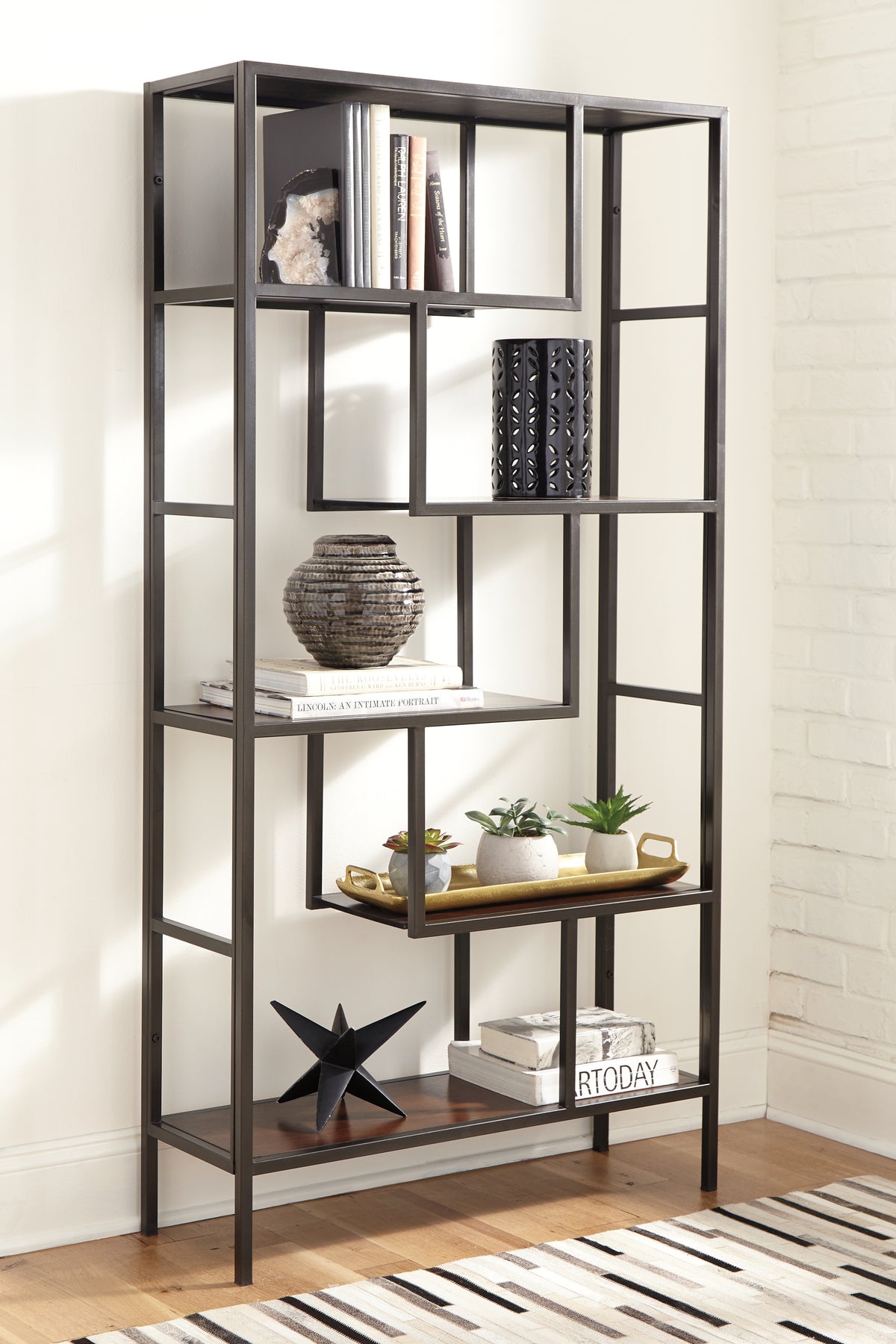 J&M Furniture - Ashley Furniture - Frankwell Bookcase - Bookcase - A4000021