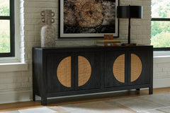 J&M Furniture - Ashley Furniture - Cliffiings Accent Cabinet - Accent Cabinet / Black/Natural - A4000575