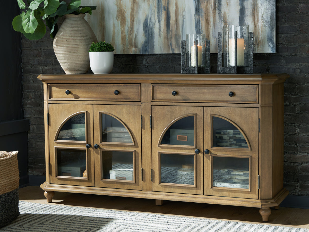 J&M Furniture - Ashley Furniture - Barlomore Accent Cabinet - Accent Cabinet / Brown - A4000597