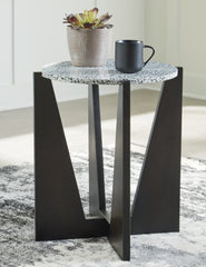 J&M Furniture - Ashley Furniture - Tellrich Accent Table - Accent Table / Black/White - A4000616