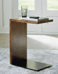 J&M Furniture - Ashley Furniture - Wimshaw Accent Table - Accent Table / Brown/Black - A4000618