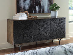 J&M Furniture - Ashley Furniture - Lavinmont Accent Cabinet - Accent Cabinet / Multi Brown - A4000710