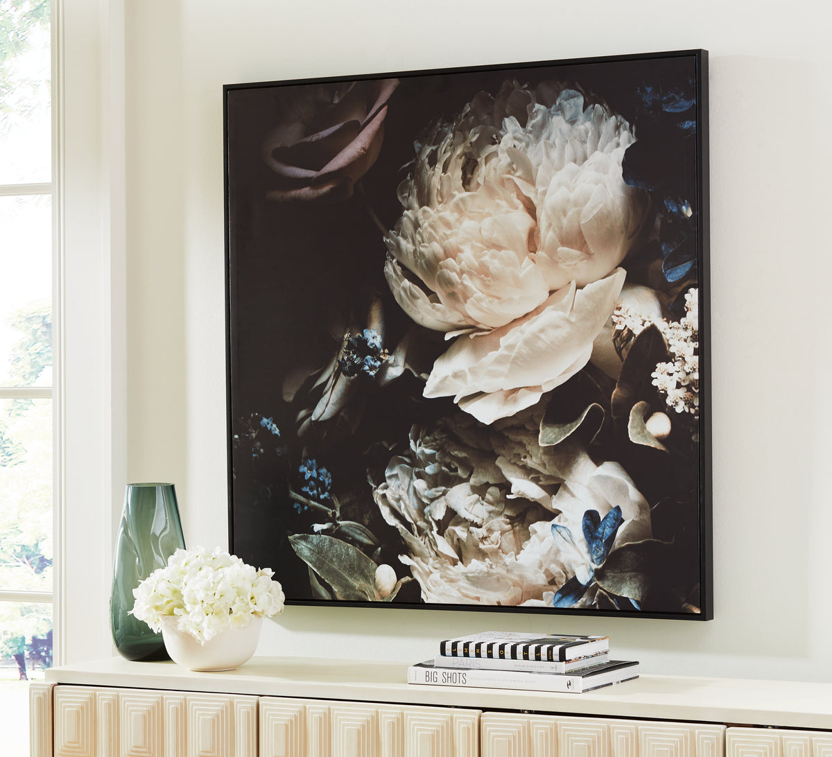 J&M Furniture - Ashley Furniture - Hurshaw Wall Art - Wall Art / Multi - A8000391