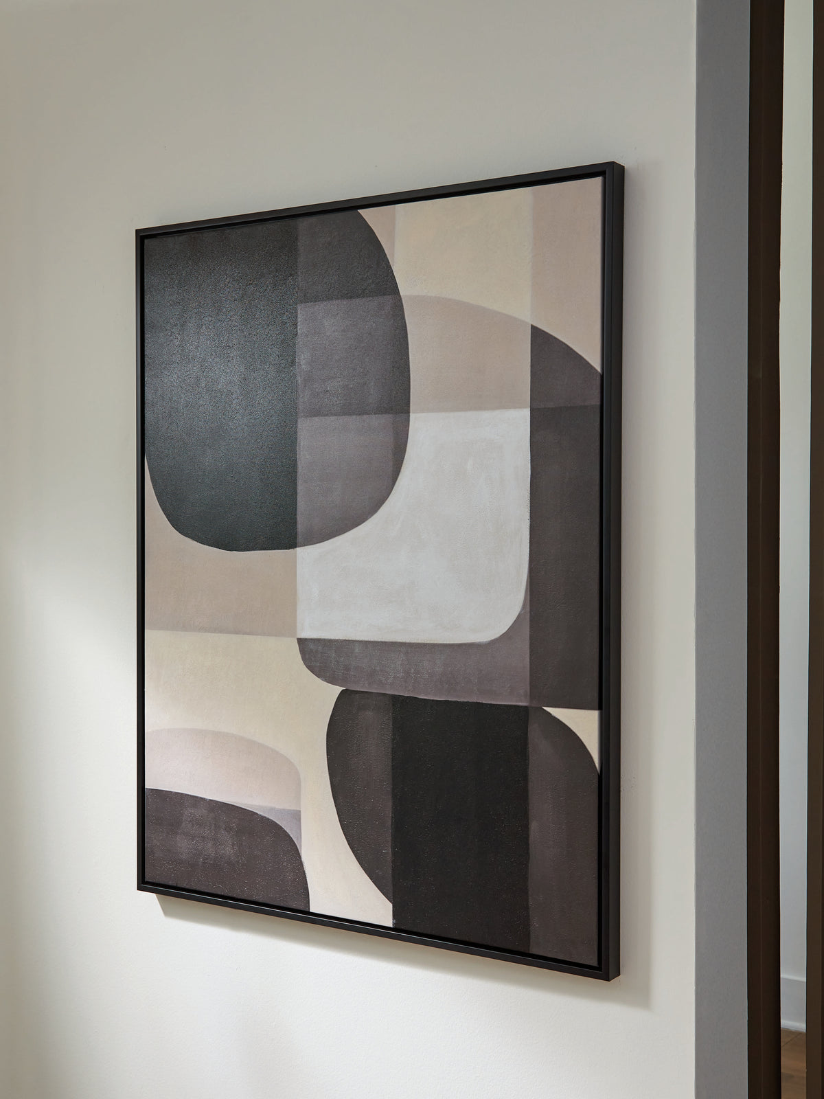 J&M Furniture - Ashley Furniture - Kesleigh Wall Art - Wall Art / Black/White - A8000495