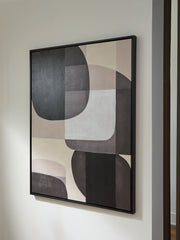 J&M Furniture - Ashley Furniture - Kesleigh Wall Art - Wall Art / Black/White - A8000495