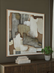 J&M Furniture - Ashley Furniture - Wylander Wall Art - Wall Art / Tan/Brown/Gray - A8000497