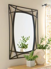 J&M Furniture - Ashley Furniture - Freenville Accent Mirror - Accent Mirror / Black - A8010408