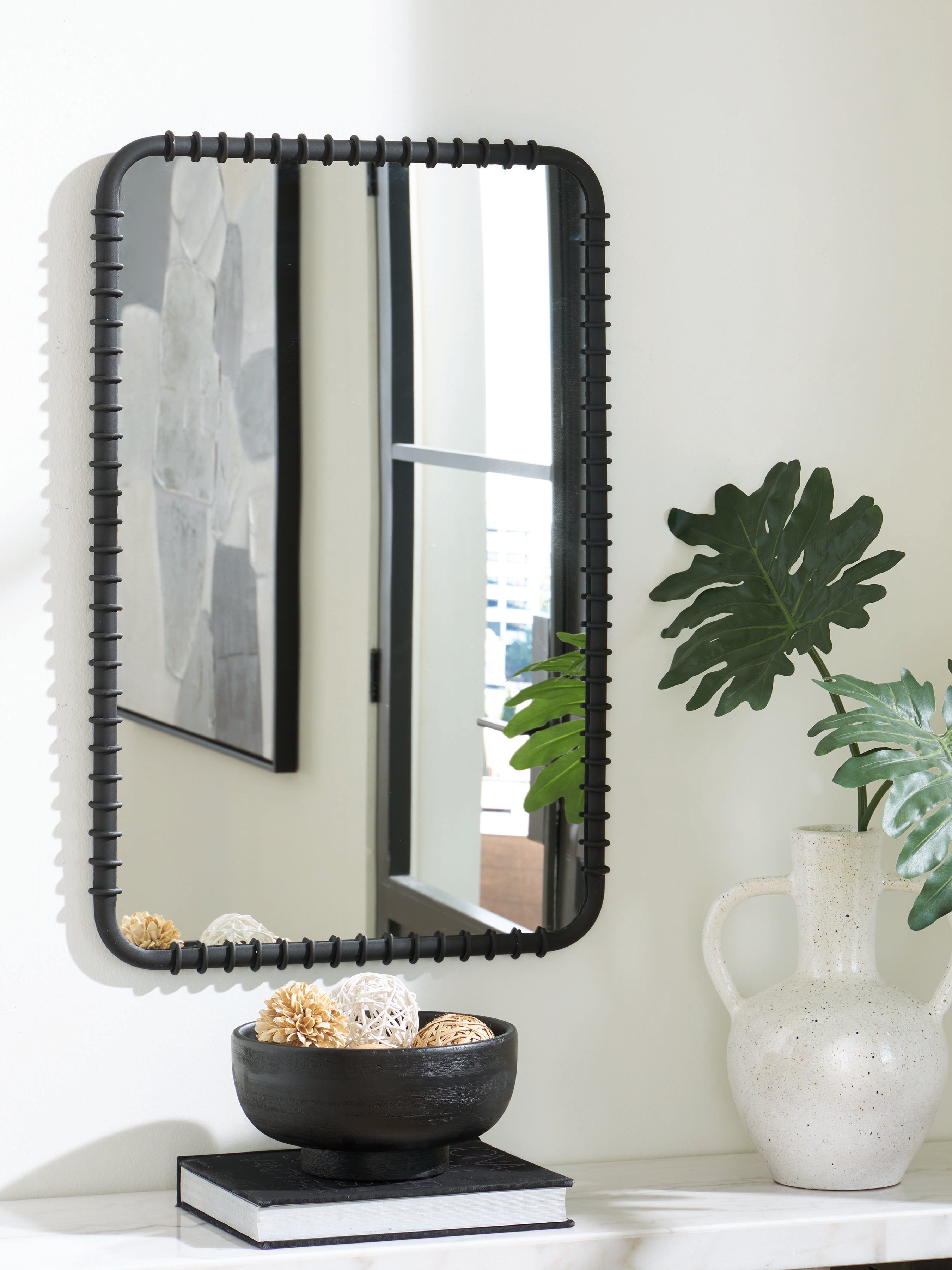 J&M Furniture - Ashley Furniture - Judlow Accent Mirror - Accent Mirror / Black - A8010419