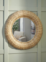 J&M Furniture - Ashley Furniture - Briggsburg Accent Mirror - Accent Mirror / Natural - A8010437
