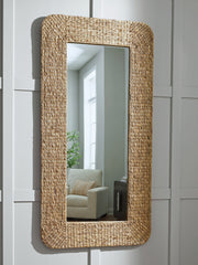 J&M Furniture - Ashley Furniture - Norigan Floor Mirror - Floor Mirror / Natural - A8010438