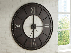 J&M Furniture - Ashley Furniture - Lytle Wall Clock - Wall Clock - A8010453