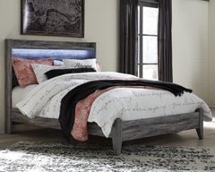 J&M Furniture - Ashley Furniture - Baystorm Queen Panel Bed - Queen Panel Bed / Gray - B221B2