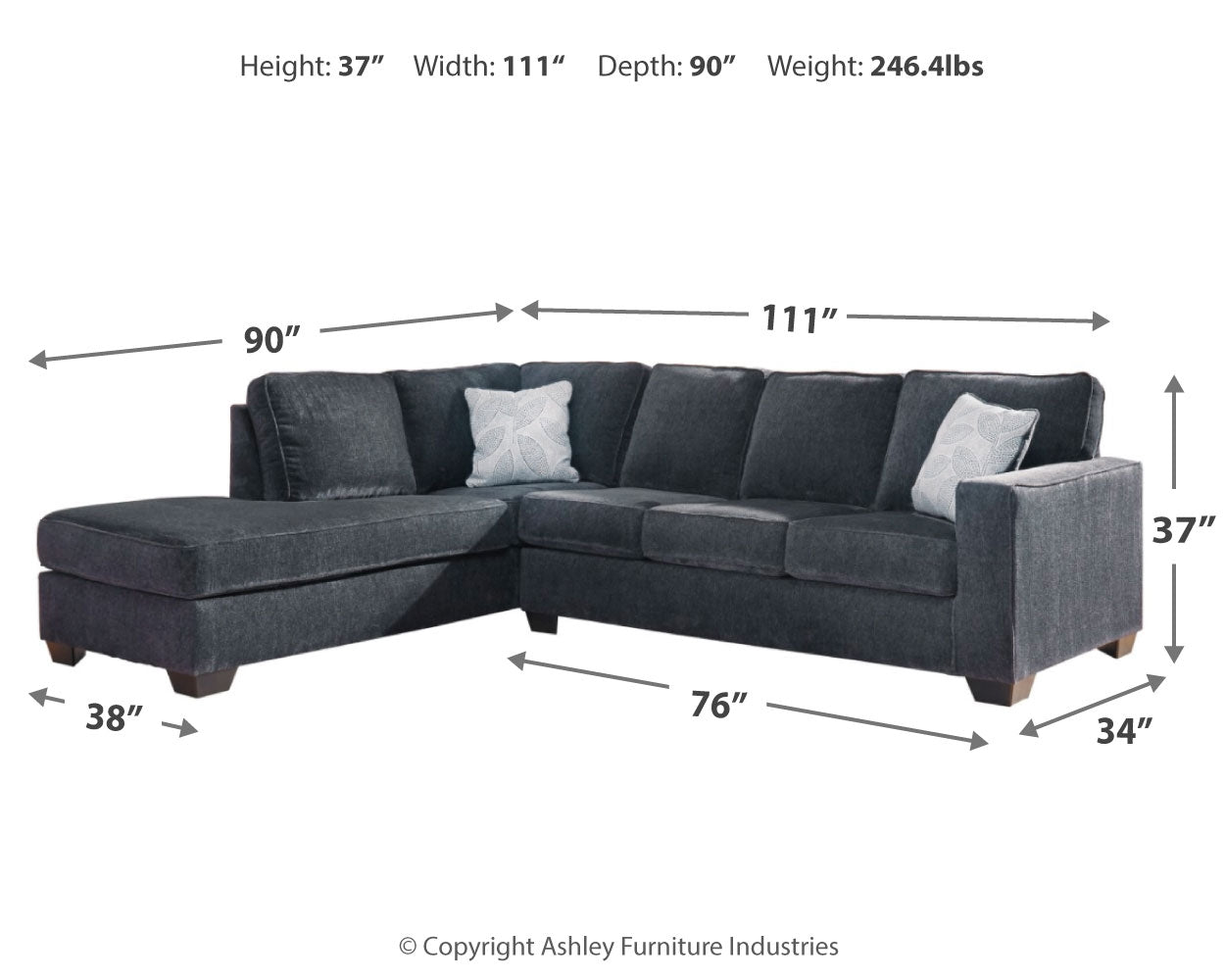 Altari Sectionals Ashley Furniture