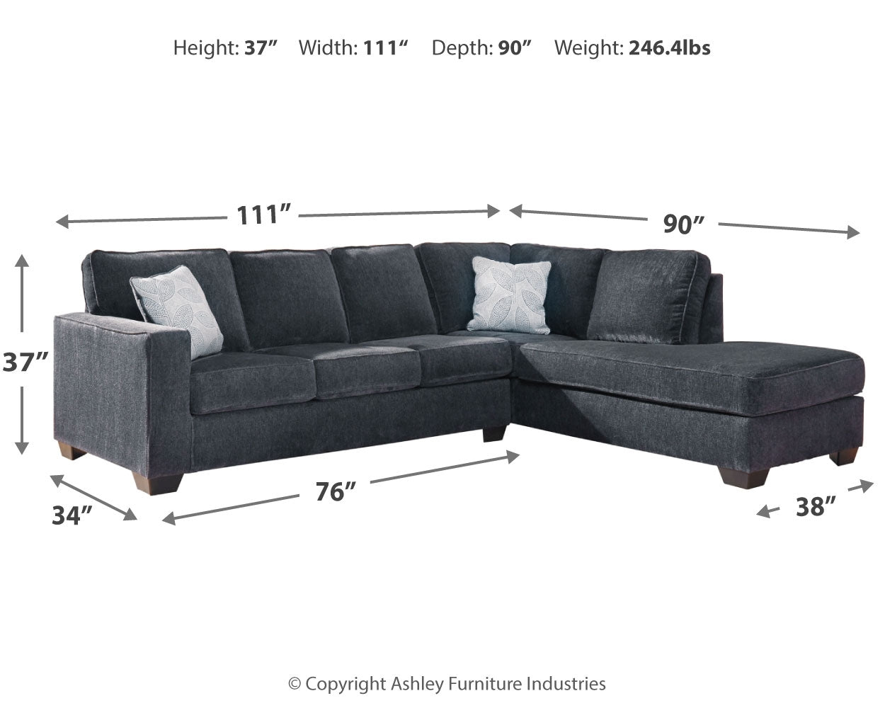 Altari Sectionals Ashley Furniture