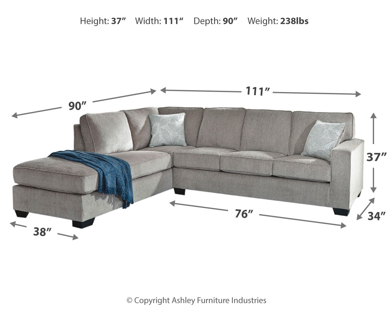 Altari Sectionals Ashley Furniture