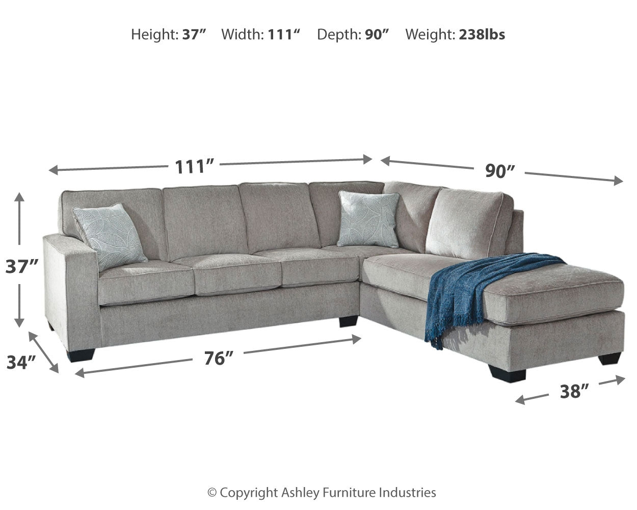 Altari Sectionals Ashley Furniture