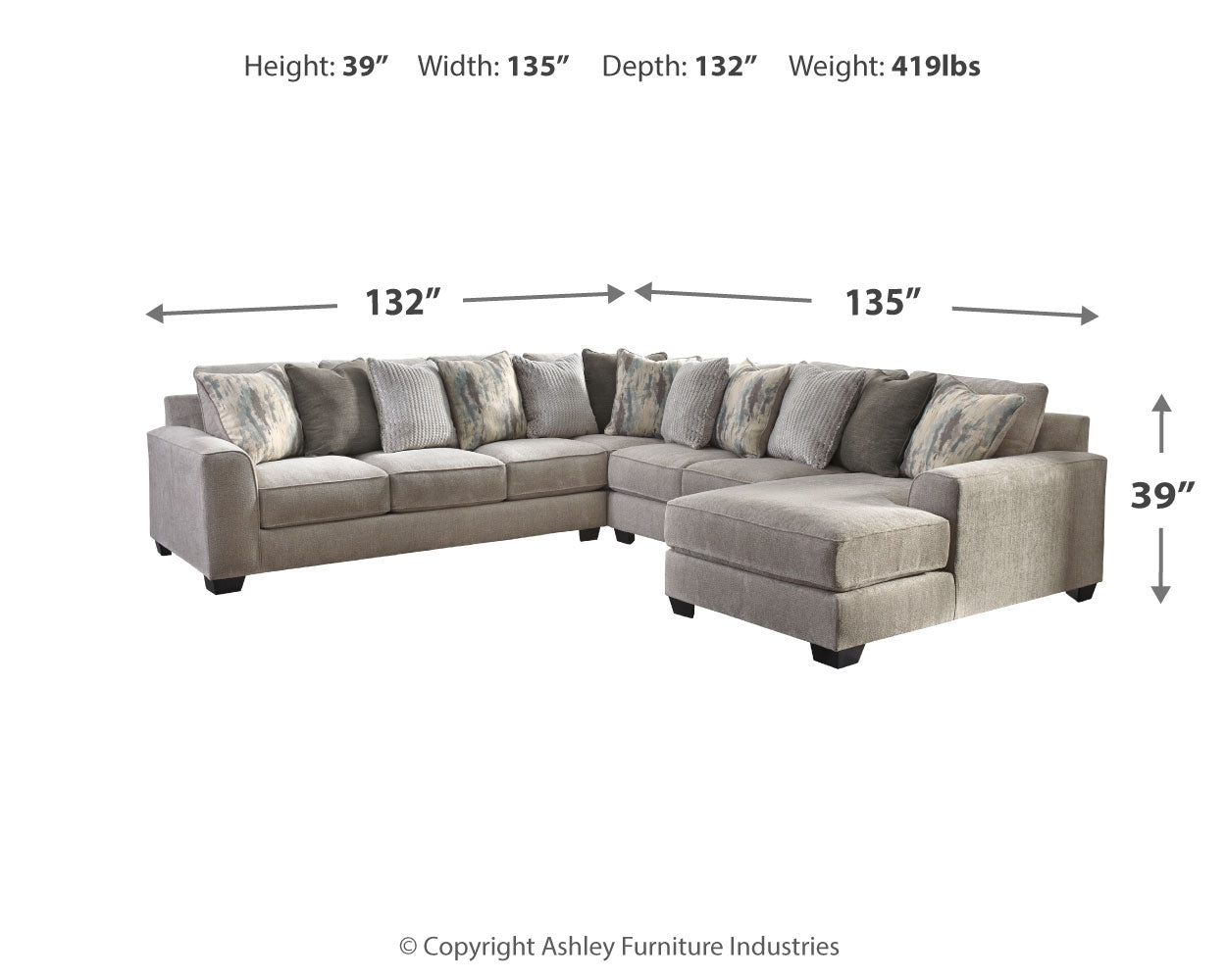 Ardsley Sectionals Ashley Furniture