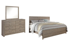 J&M Furniture - Ashley Furniture - Culverbach King Panel Bed, Dresser and Mirror - King Panel Bed, Dresser and Mirror - B070B28