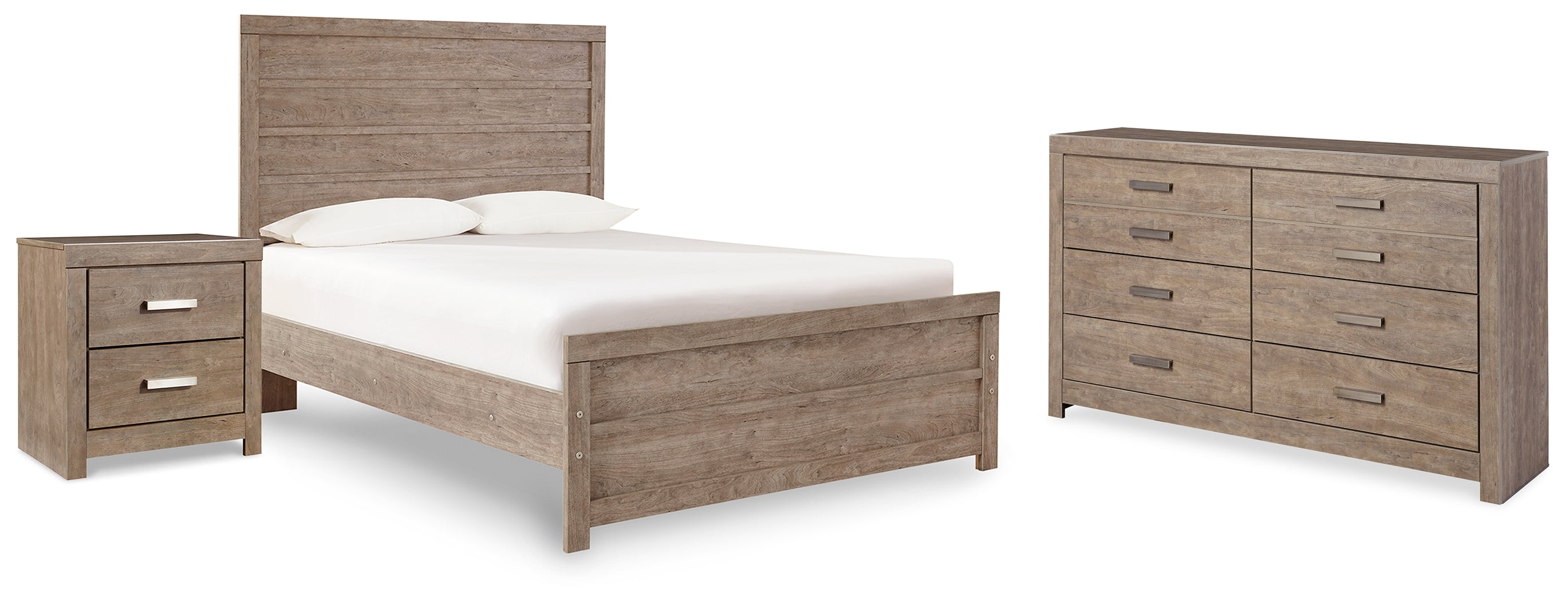J&M Furniture - Ashley Furniture - Culverbach Full Panel Bed, Dresser and Nightstand - Full Panel Bed, Dresser and Nightstand - B070B29